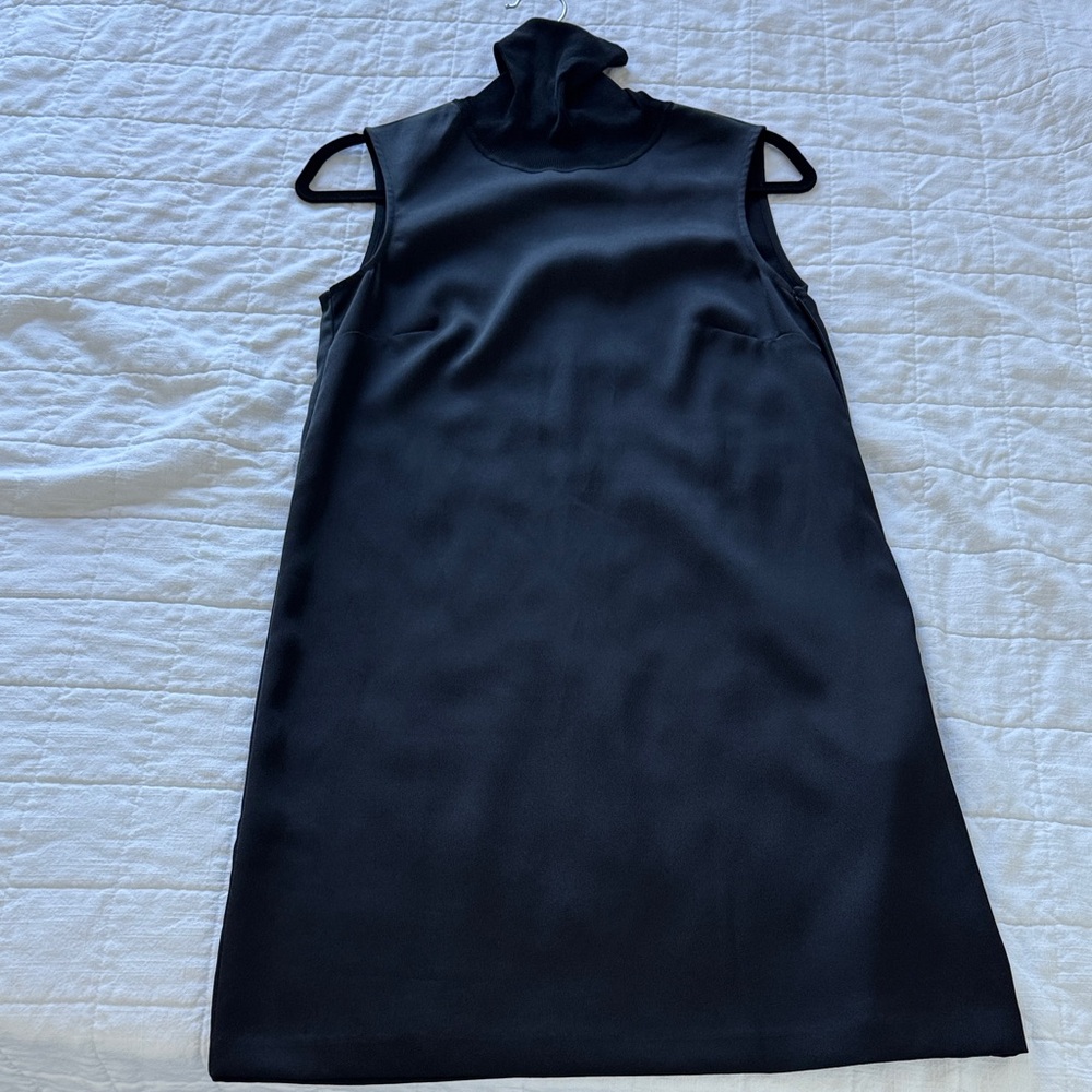 Club Monaco Black Sleeveless Mini Dress